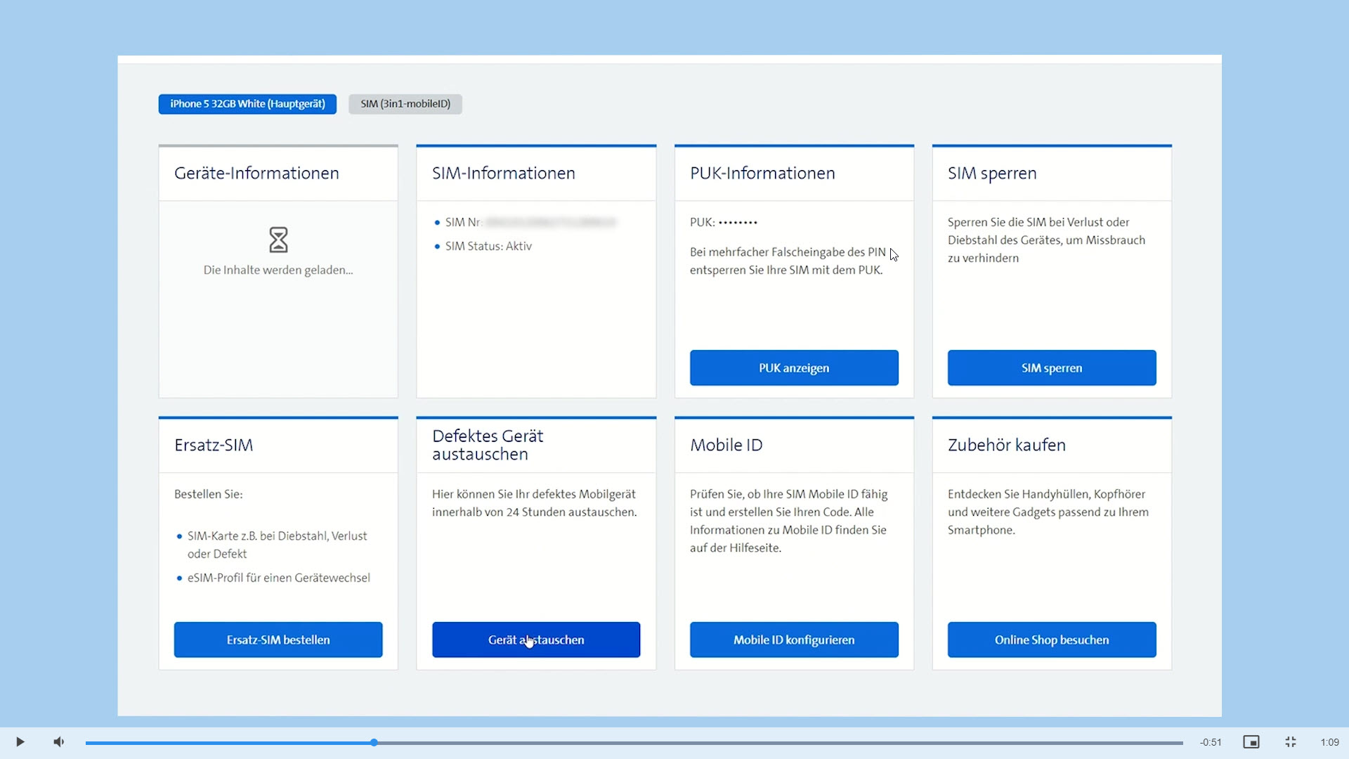 Mobile registrieren bild